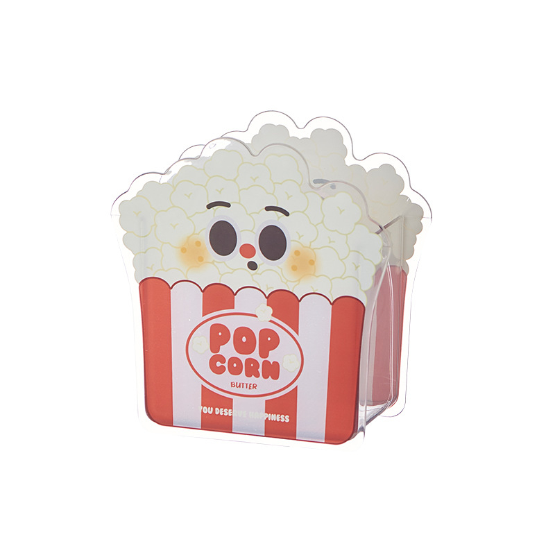 AS-acrylic държач за писалки, квадратен настолен органайзер от PP+PET материал, голям капацитет за съхранение на канцеларски материали и четки за грим