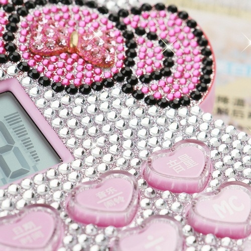 KT-3300 macska fej dizájntú számológép, 12 számjegyű kijelző, hangfunkció, ABS műanyag, elemek nélkül