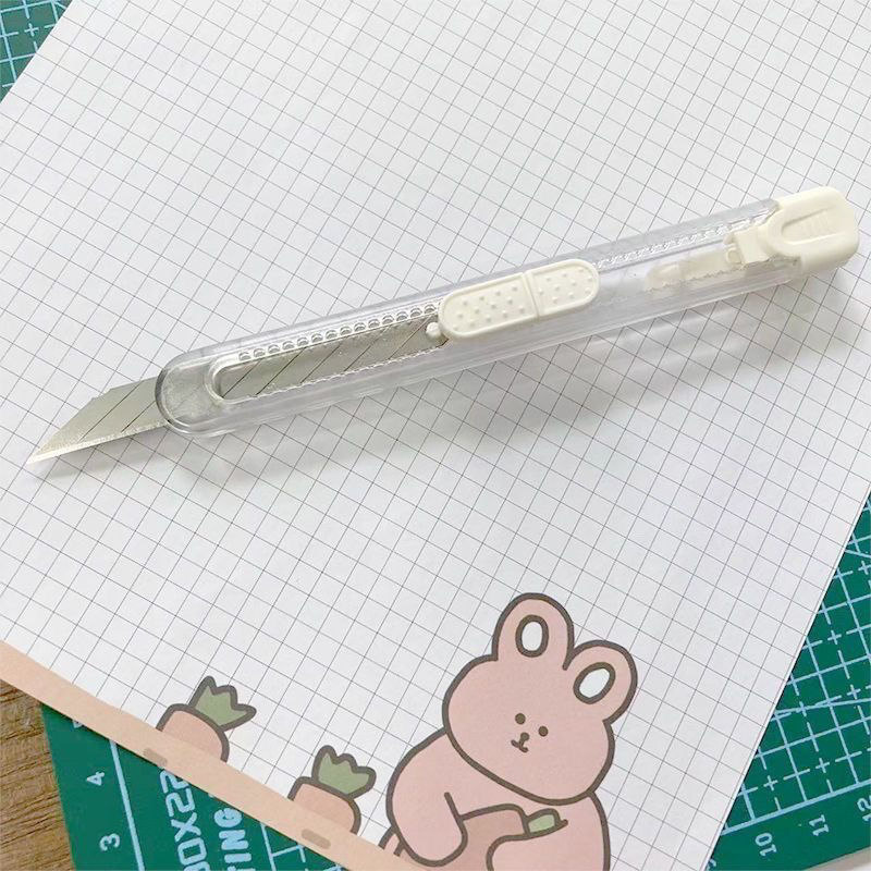 Prozirni alat za izradu, INST-stil minimalistički kompaktni papirni rezač za studente; Marka: Unique Item; Model: Other; Materijal: karbonska čelika