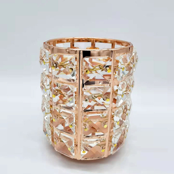 Mordoa 04 Акрилен кръгъл държач за четки за грим – съхранение и декоративен аксесоар за маса в салон за маникюр