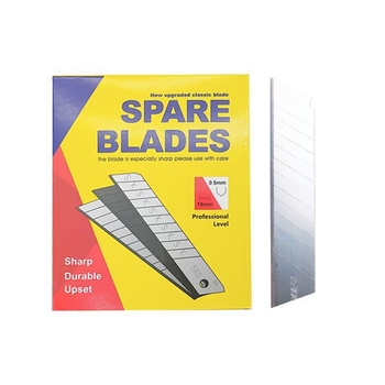 Остриета за тапети – модел SK5, стомана, дебелина 0.35 мм, ширина 18 мм, дължина на лопатата 120 мм, опаковка 10 бр.