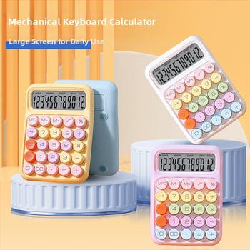 SX Color Calculator – aritmetický kalkulačný prístroj, 12-číselný displej, ABS telo, napájanie suchou batériou