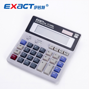 EXACT ET-200ML calculator aritmetic, afișaj 12 cifre, ABS material, alimentare duală