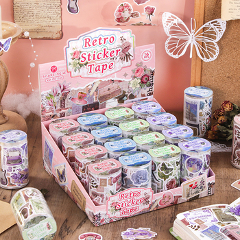 Retro traka za DIY naljepnice – sintetički papir, tisak, IP odobrenje za umjetničko i kulturno stvaranje, Brand Wheat Youth