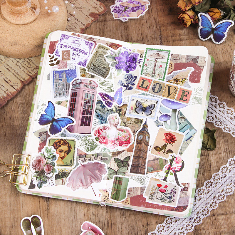 Retro traka za DIY naljepnice – sintetički papir, tisak, IP odobrenje za umjetničko i kulturno stvaranje, Brand Wheat Youth