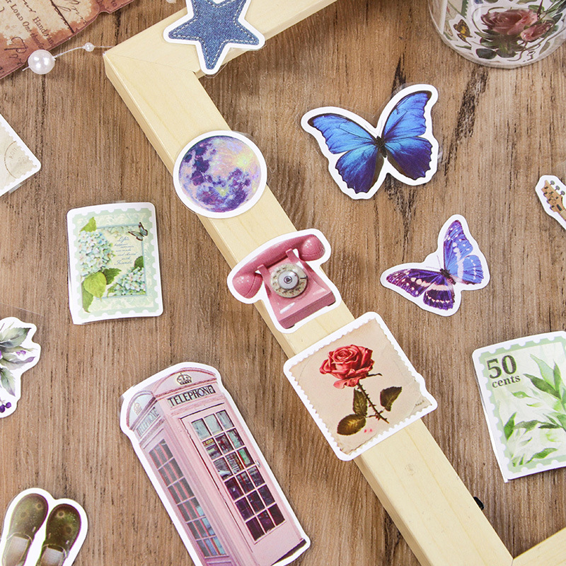 Retro traka za DIY naljepnice – sintetički papir, tisak, IP odobrenje za umjetničko i kulturno stvaranje, Brand Wheat Youth