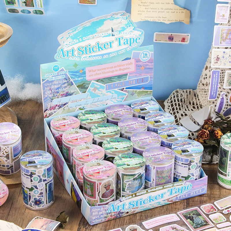 Retro traka za DIY naljepnice – sintetički papir, tisak, IP odobrenje za umjetničko i kulturno stvaranje, Brand Wheat Youth