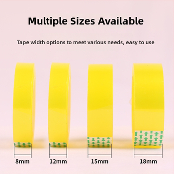 Ruida kancelárska páska z BOPP, základný materiál: BOPP, kód produktu: Stationery tape, tlač loga: k dispozícii, vhodná na balenie darčekov