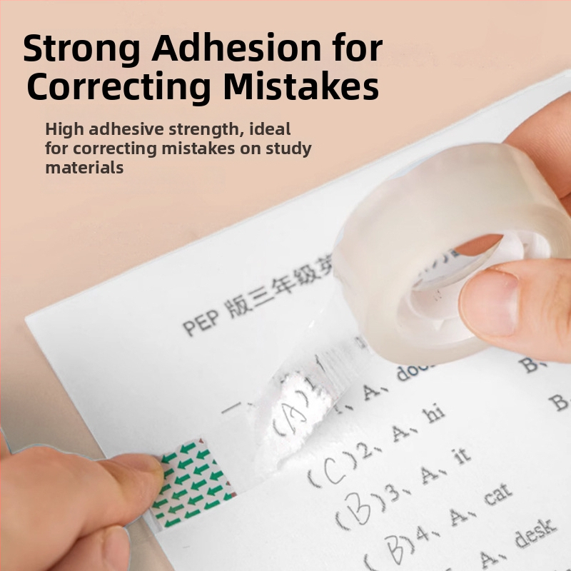 Ruida kancelárska páska z BOPP, základný materiál: BOPP, kód produktu: Stationery tape, tlač loga: k dispozícii, vhodná na balenie darčekov