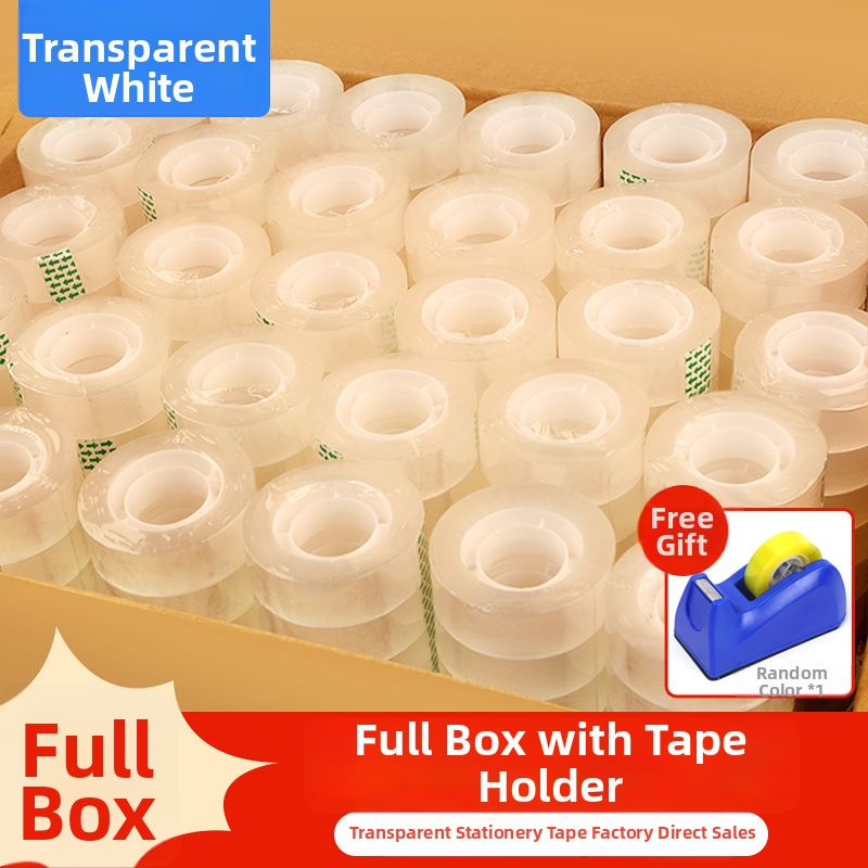 Ruida kancelárska páska z BOPP, základný materiál: BOPP, kód produktu: Stationery tape, tlač loga: k dispozícii, vhodná na balenie darčekov