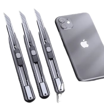 Nož za umjetnost s oštricom od volframa, model XHHRMGD, tijelo od nehrđajućeg čelika, uredski alat