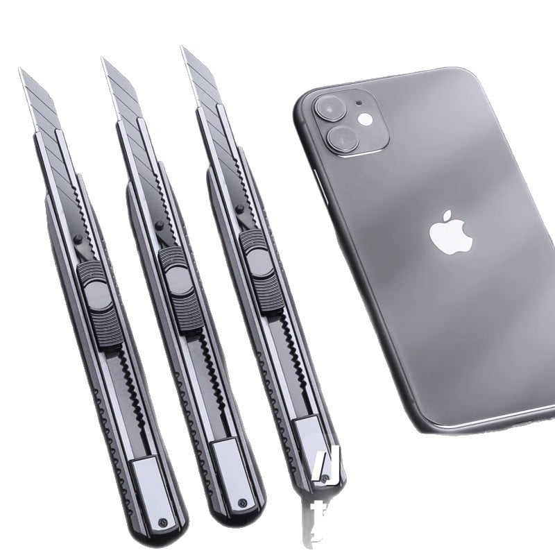 Nož za umjetnost s oštricom od volframa, model XHHRMGD, tijelo od nehrđajućeg čelika, uredski alat