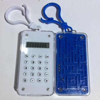 Znanstveni kalkulator, model 011, plastično kućište, 8-znamenkasti zaslon, napajanje gumbnom baterijom