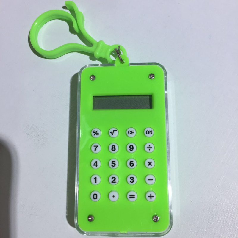 Znanstveni kalkulator, model 011, plastično kućište, 8-znamenkasti zaslon, napajanje gumbnom baterijom