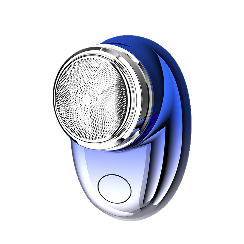 Elektromos borotva forgó fejjel (1 penge), vízálló, beépített 100–300 mAh akkumulátor, akár 30 perc üzemidő, leválasztható és mosható fej