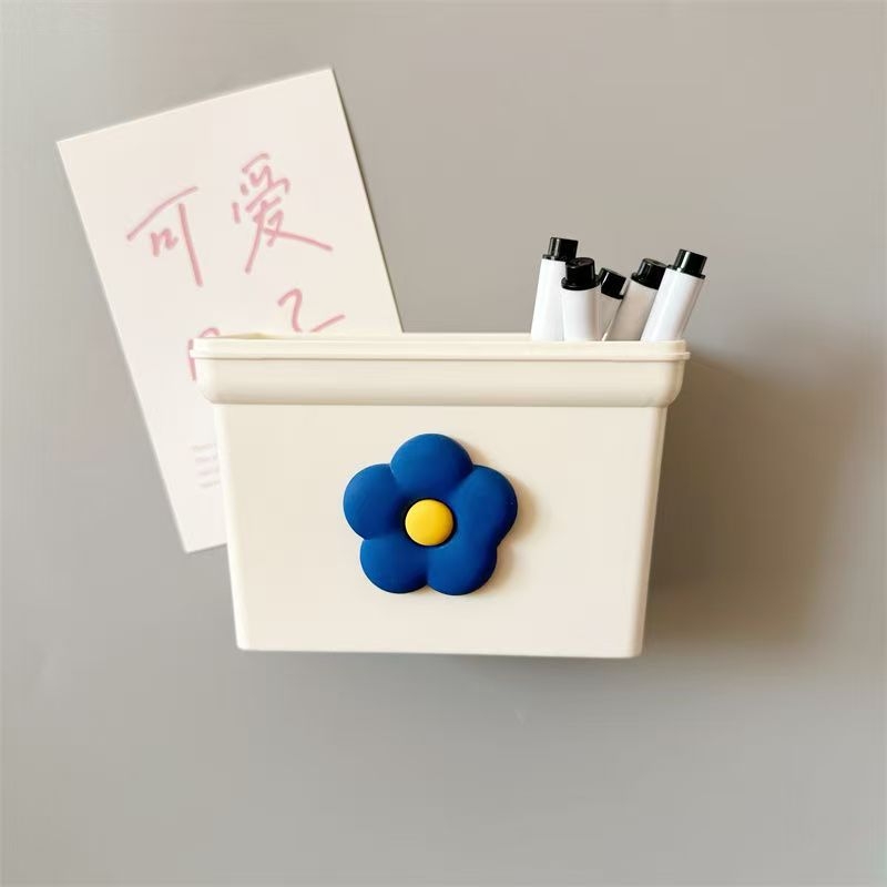 Magnetna kutija za hladnjak s bočnim postavljanjem na zid, bez bušenja, držač za olovke, kuhinjska višenamjenska