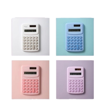 Научен калкулатор KC-888 Macaron, ABS корпус, 8-цифров дисплей, включва бутонна батерия