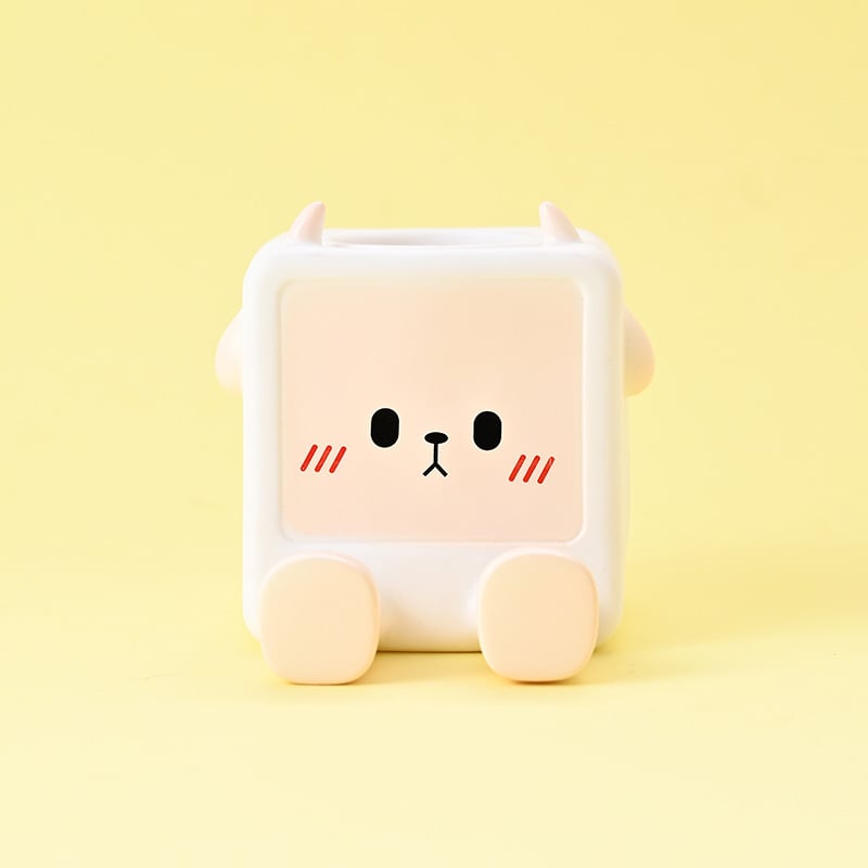 Držač za olovke od vinila, kvadratnog oblika, stolna dekoracija za djecu i učenike