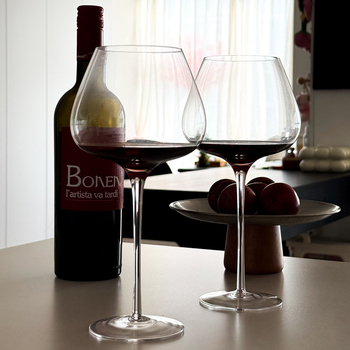 Set kristalnih čaša za vino, ultra-tanke stijenke, jednostavan stil, kapacitet 901–1000 ml, više od 10 komada