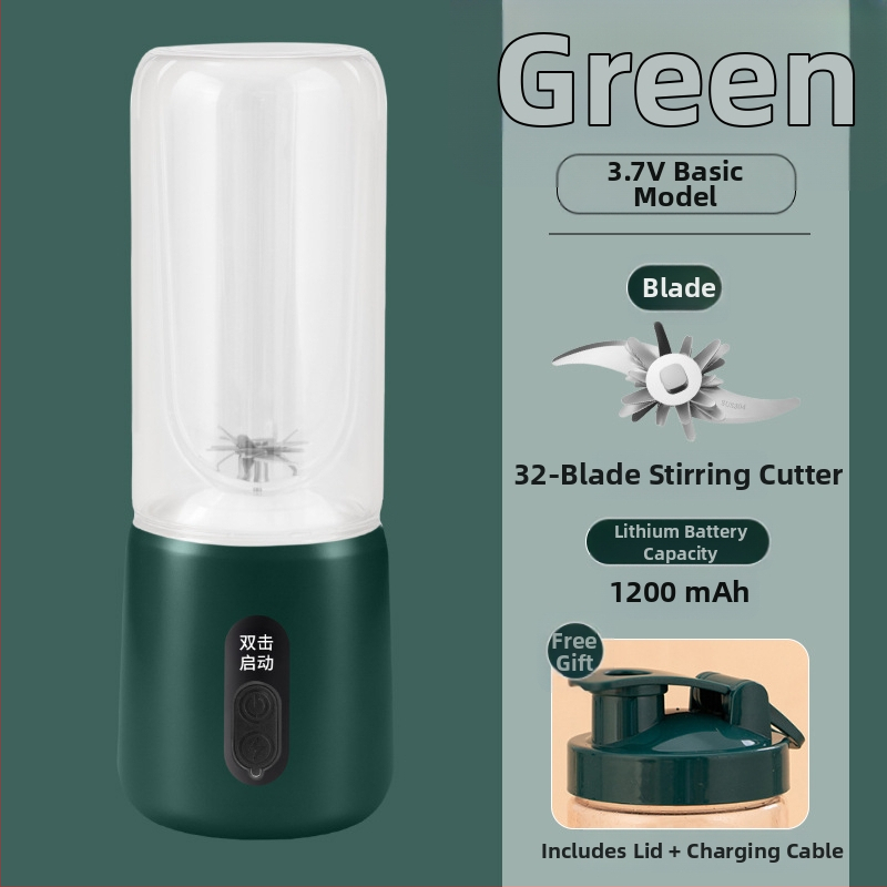 Prenosný odšťavovač na ovocie s vstavanou batériou a bezdrôtovým nabíjaním, 55W, 18001–20000 rpm, objem 401–600 ml, vnútorný zásobník z borosilikátového skla