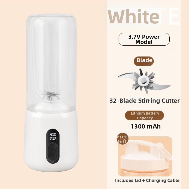 Prenosný odšťavovač na ovocie s vstavanou batériou a bezdrôtovým nabíjaním, 55W, 18001–20000 rpm, objem 401–600 ml, vnútorný zásobník z borosilikátového skla