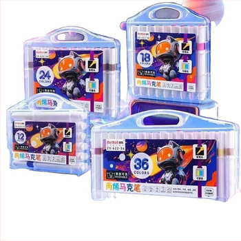Marker acrilic pentru desen la școala primară, ZUIXUA 622, solubil în apă, pe bază de apă, stackable