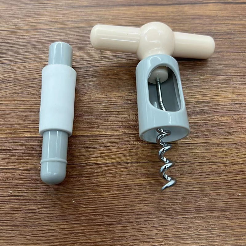 Deschizător de sticle de vin, multifuncțional, corp din plastic, origine Yangjiang, lansat în 2023