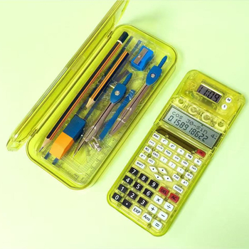 Isert 82ms calculator științific, afișaj 12 cifre, carcasă ABS, alimentare cu baterie buton