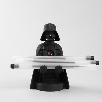 Suport pentru pixuri și stand pentru telefon, design inspirat de Groot, obiect decorativ