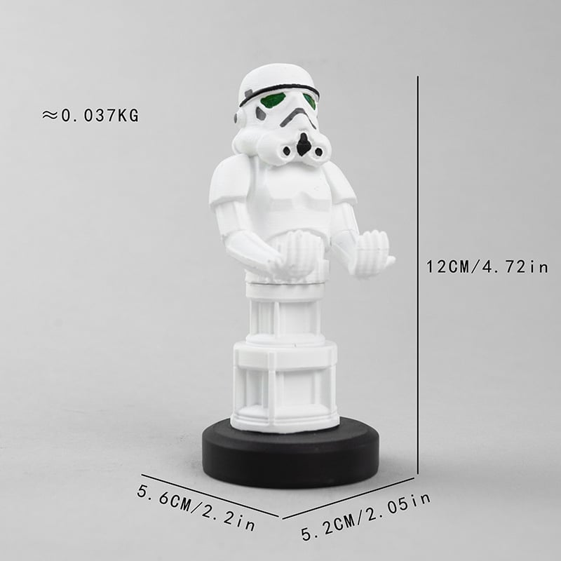 Suport pentru pixuri și stand pentru telefon, design inspirat de Groot, obiect decorativ