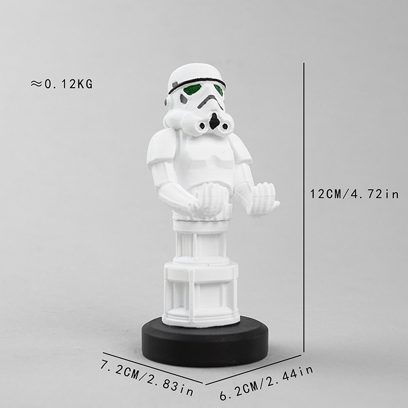 Suport pentru pixuri și stand pentru telefon, design inspirat de Groot, obiect decorativ