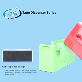 Tăietor de bandă pentru birou, material PP, model 202, 180 g, imprimare logo posibilă, personalizare