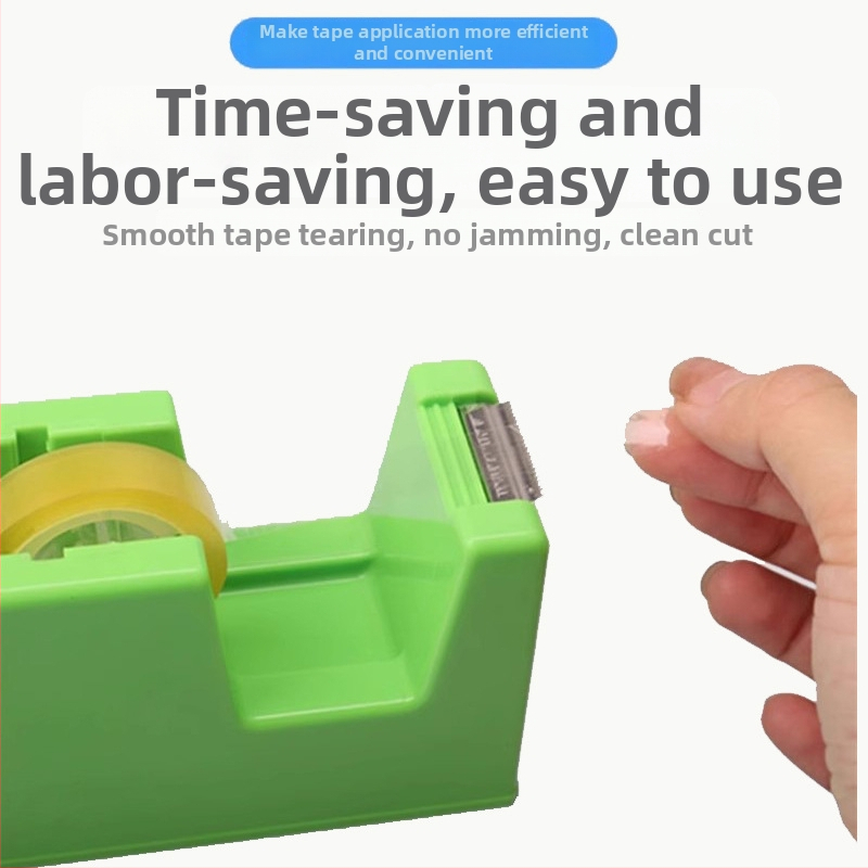 Tăietor de bandă pentru birou, material PP, model 202, 180 g, imprimare logo posibilă, personalizare