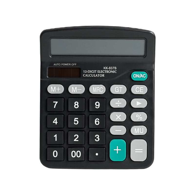 KK-873B 12-jegyű asztali tudományos számológép