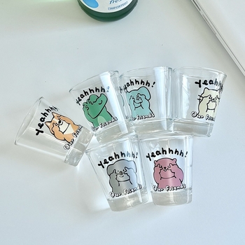 Set de pahare din sticlă pentru băuturi spirtoase (6–10 bucăți) — Material: Sticlă; Imprimare logo: Da; Personalizare: Da; Calitate: Primă clasă