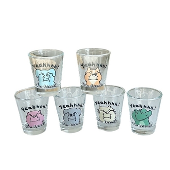 Set de pahare din sticlă pentru băuturi spirtoase (6–10 bucăți) — Material: Sticlă; Imprimare logo: Da; Personalizare: Da; Calitate: Primă clasă
