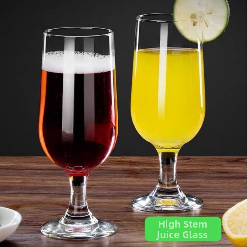 Vysoké pivné pohár pre catering a hotely, modern minimalistický štýl, objem 401–500 ml, sada 10+ kusov, možnosť potlače loga
