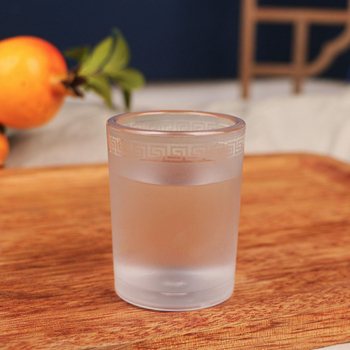 Borospohár, műanyag, modern-minimalista stílus, 60 g, logónyomás elérhető