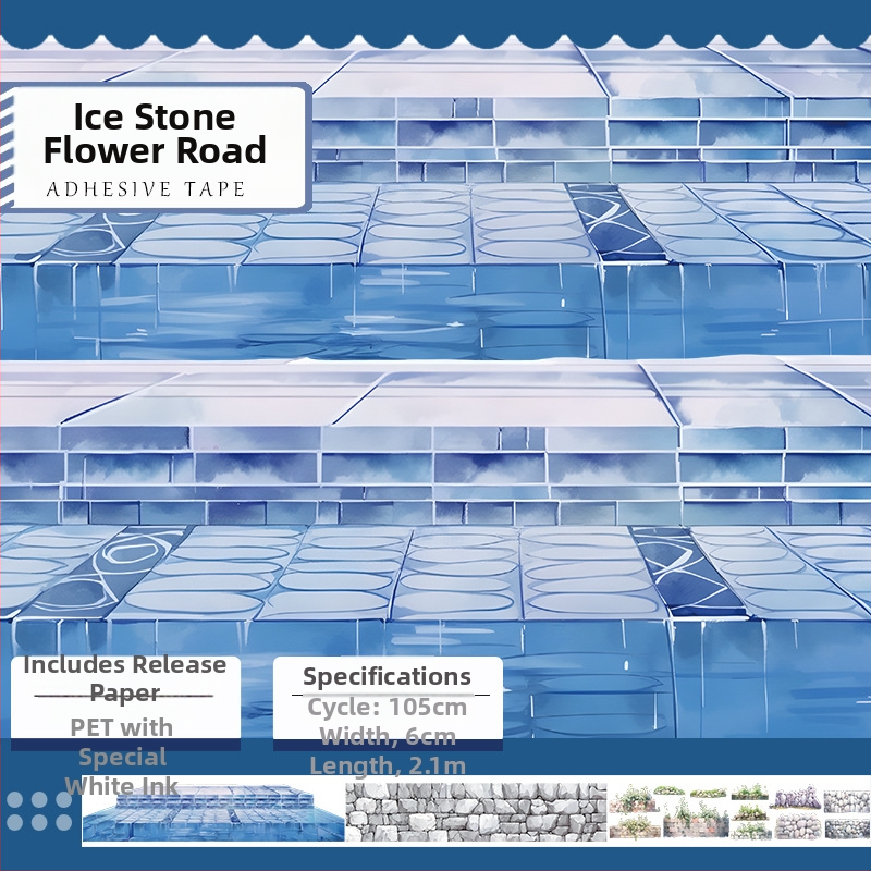 Sandu Wenchuang PET kolážová samolepka – ručná práca, vodotesná, moderný minimalistický štýl, pre diár a dekoratívne koláže