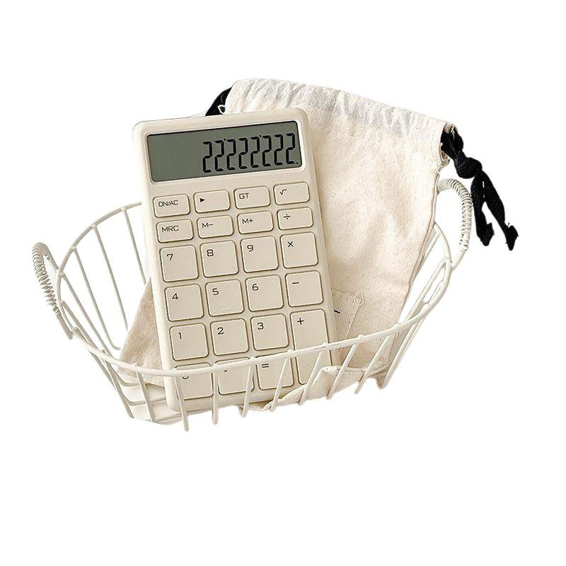 12‑digit kijelzős hordozható tudományos számológép irodai, vizsga és pénzügyi számvitelhez