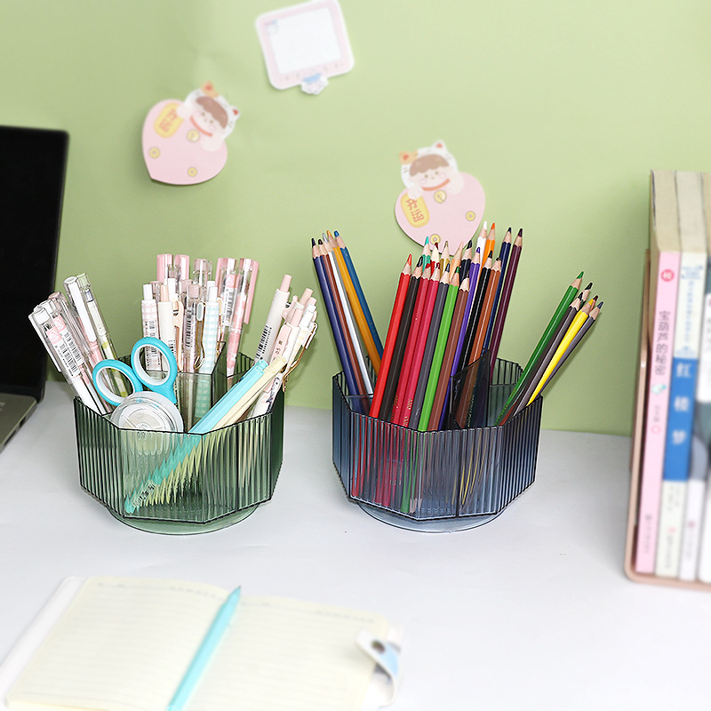 Cutie de depozitare pentru birou cu grilaj, ABS plastic, capacitate 18L, stil modern minimalist
