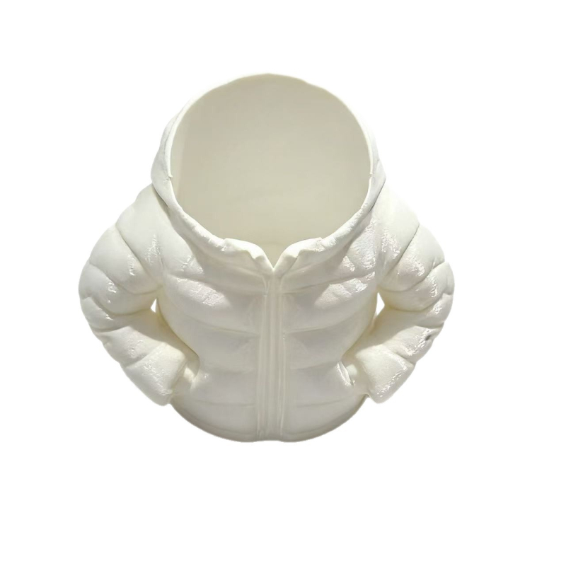 Set suport pixuri cu tavă pentru ceașcă pentru biroul clasei, imprimare 3D, plastic, formă rotundă, Model 0001, imprimare logo, procesare personalizată