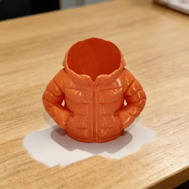 Set suport pixuri cu tavă pentru ceașcă pentru biroul clasei, imprimare 3D, plastic, formă rotundă, Model 0001, imprimare logo, procesare personalizată