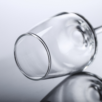 Alliance Creation boros pohár, üveg anyag, logó nyomtatva, egyszerű stílus