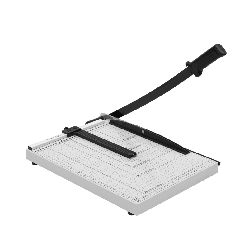 Kézi papírvágó gillotine, acél konstrukció, fém alap, modell 829-3 (829-es sorozat)