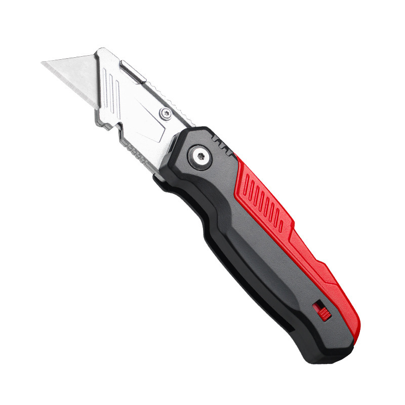 Teški sklopivi nož za alat od aluminijske legure s odvijačem za kabel i nožem s kuka za električare