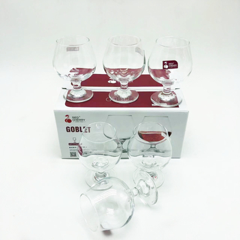 Staklena čaša za crveno vino Jin bin, kapacitet 201-300 ml, moderni minimalistički stil, proziran dizajn, težina 156 g