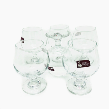 Staklena čaša za crveno vino Jin bin, kapacitet 201-300 ml, moderni minimalistički stil, proziran dizajn, težina 156 g