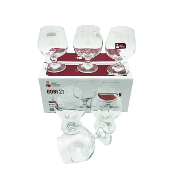 Staklena čaša za crveno vino Jin bin, kapacitet 201-300 ml, moderni minimalistički stil, proziran dizajn, težina 156 g