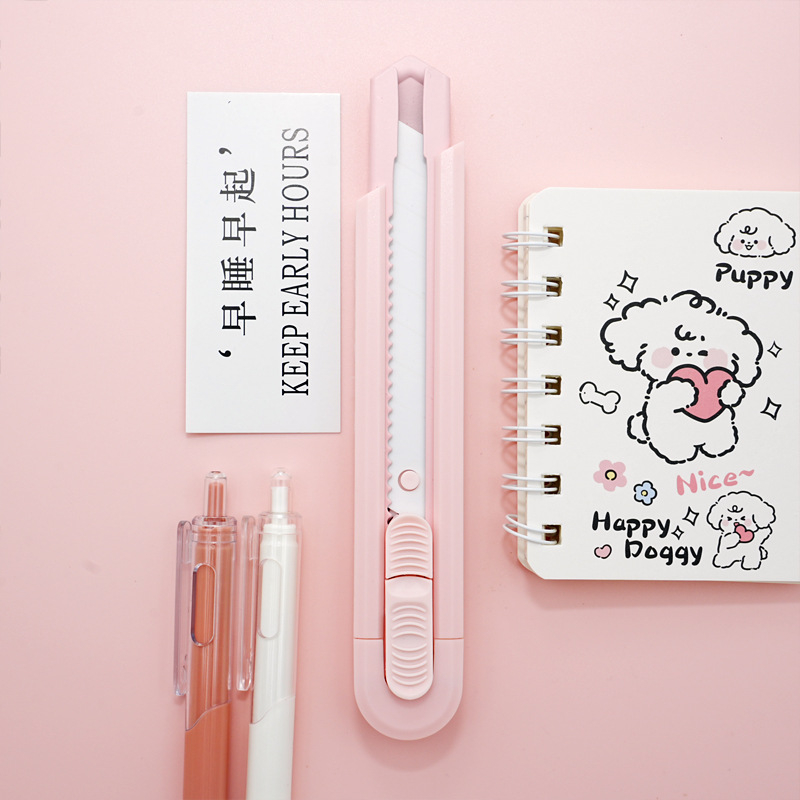 Veliki keramički višenamjenski nož za ured i učenje, ABS tijelo i keramička oštrica, model 006, Hanashi Bridge